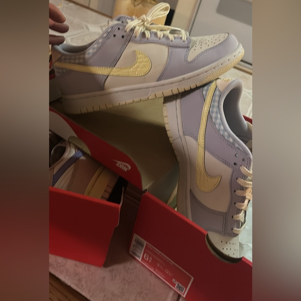 W Nike dunk low SE.BG. Lilac/ thistle yellow